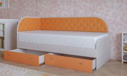 Кровать с ящиками Радуга-4  0,8*1,86 МДФ
