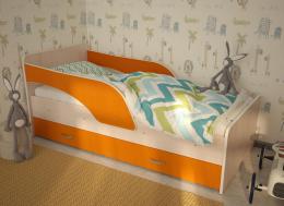 Кровать Максимка  1,6   мл.дуб/оранж