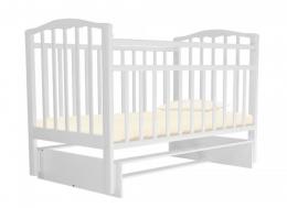 Кровать детская Золушка-3  белый